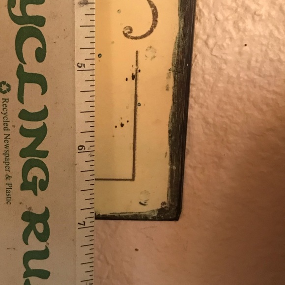 Distressed Metal Sign - Picture 3 of 3